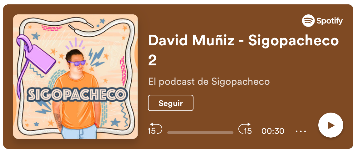 Podcast: David Muñiz, by SIGOPACHECO.
